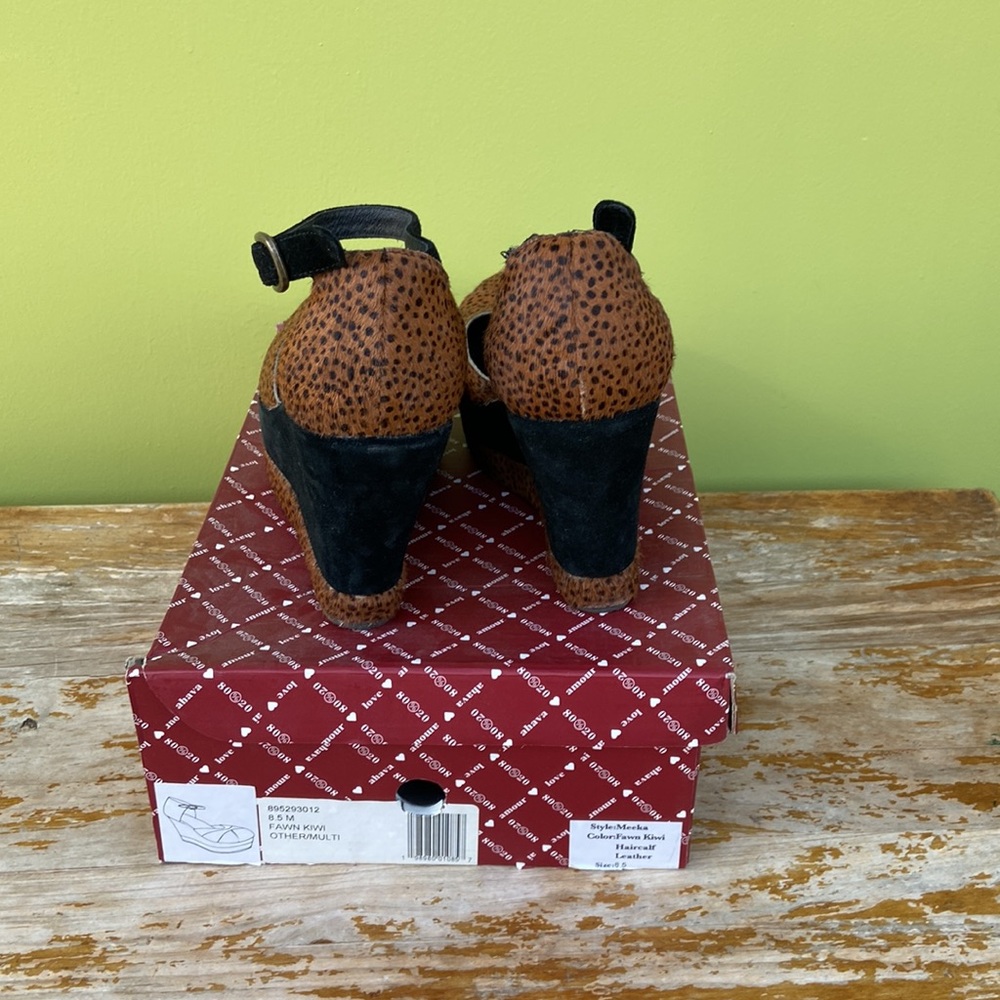 Piperlime Leopard Print Wedges - image 3